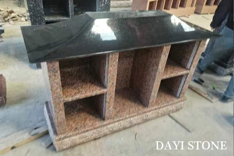 Columbarium-Red Granite Stone -USA headstone - Dayi Stone Columbarium-Red Granite Stone -USA headstone - Dayi Stone